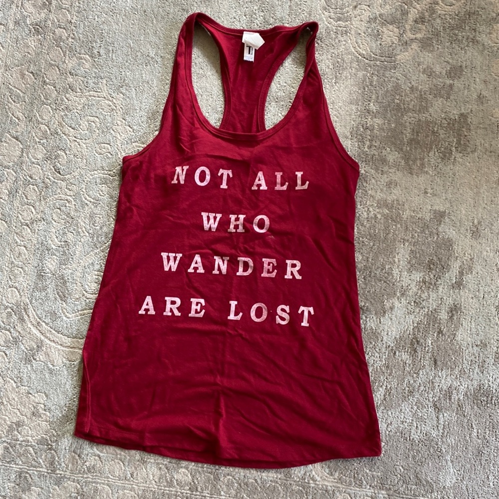 NWOT Graphic tank